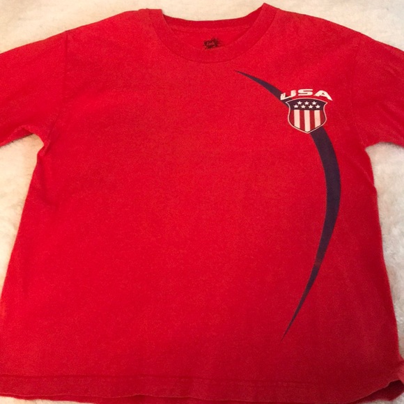 USA t-shirt, boys large - Picture 1 of 4